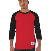 Front view of Adult Raglan T-Shirt