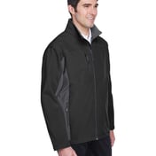 Side view of Soft Shell Colorblock Jacket