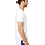 Side view of Adult Lightweight Long & Lean T-Shirt