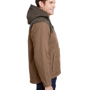 Side view of Men’s 12 Oz. 100% Cotton Canvas Hooded Terrain Jacket