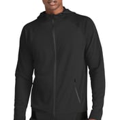 Front view of PosiCharge® Strive Hooded Full-Zip