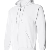 Side view of Heavy Blend™ Full-Zip Hooded Sweatshirt