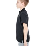 Side view of Youth Cool & Dry Mesh Piquéé Polo