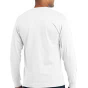 Back view of Tall Long Sleeve Core Blend Tee