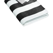 Front view of Value Cabana Stripe Beach Towel