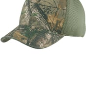Front view of Camouflage Cap With Air Mesh Back