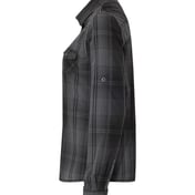 Side view of Women’s Convertible Sleeve Western Shirt