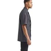 Side view of Zip-Close Short Sleeve Chef’s Coat