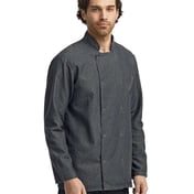 Front view of Denim Chef’s Jacket