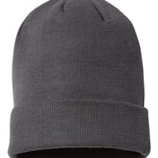 Back view of Commander Merino Cuffed Beanie