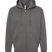Front view of Heavyweight Full-Zip Hooded Sweatshirt