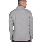 Back view of Men’s Bristol Full-Zip Sweater Fleece Jacket