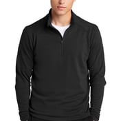 Front view of Lightweight French Terry 1/4-Zip Pullover