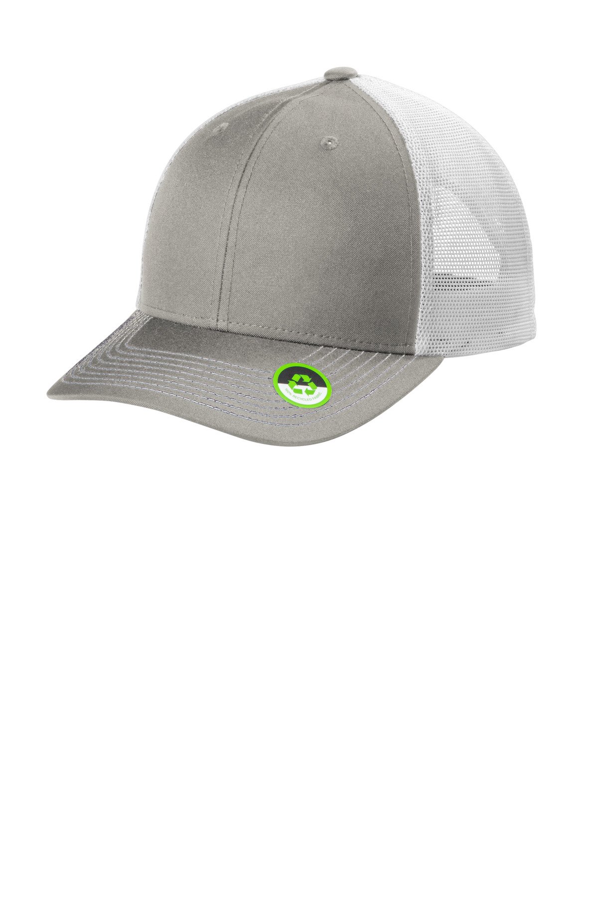 Front view of Eco Snapback Trucker Cap