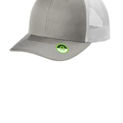 Front view of Eco Snapback Trucker Cap