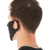 Back view of Lightweight Fabric Face Cover – CVC 52/48 Cotton/Poly