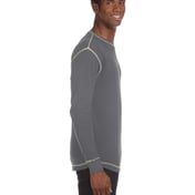 Side view of Men’s Vintage Long-Sleeve Thermal T-Shirt