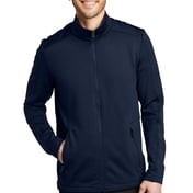 Front view of Grid Fleece Jacket