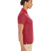 Side view of Women’s Express Microstripe Performance Pique Polo