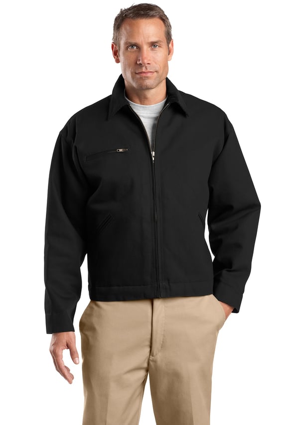 Front view of Tall Duck Cloth Work Jacket
