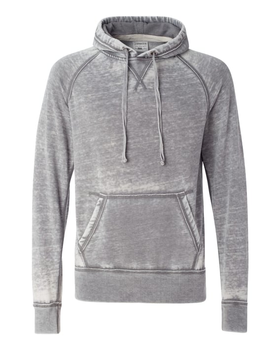 Front view of Vintage Zen Fleece Hooded Sweatshirt
