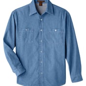 Front view of Denim Shirt Jacket