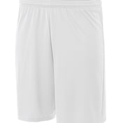 Front view of Men’s 7″ Power Mesh Practice Short