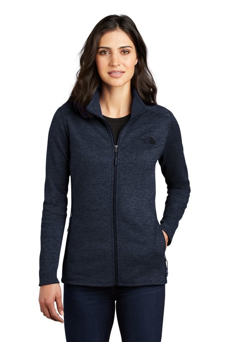 Front view of Ladies Skyline Full-Zip Fleece Jacket