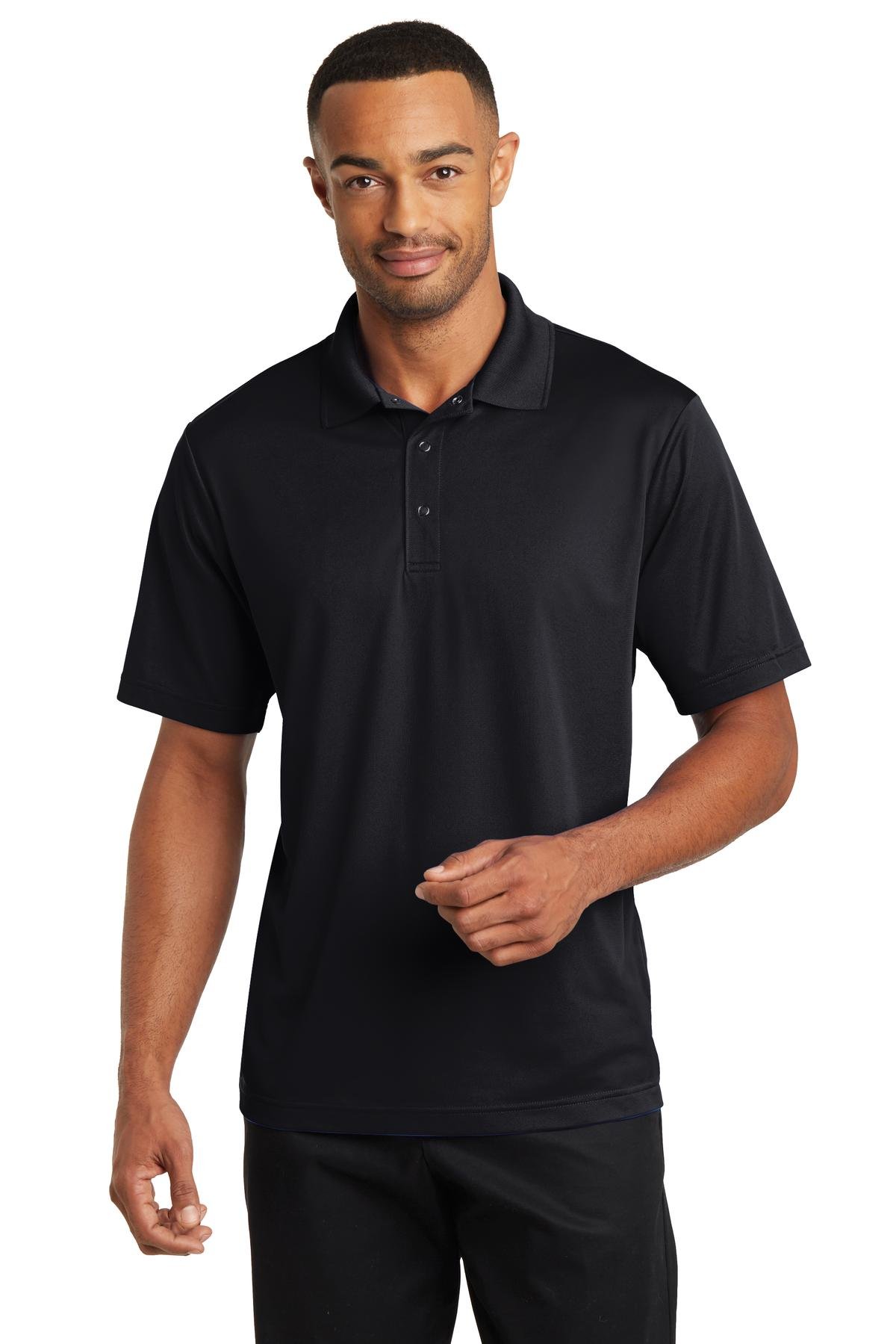Front view of Micropique Gripper Polo