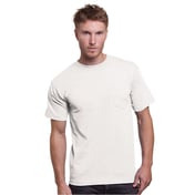 Front view of Unisex Union-Made 6.1 Oz.Cotton Pocket T-Shirt
