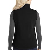 Back view of Ladies Value Fleece Vest