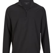 Front view of Quarter-Zip Stretch Pullover