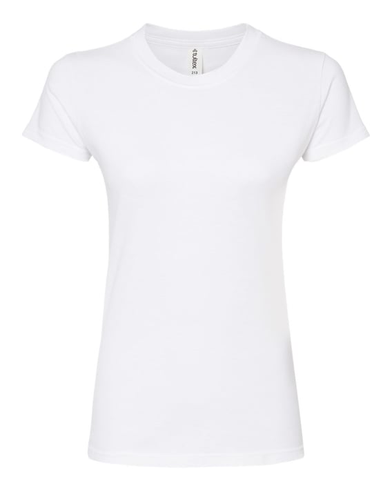 Front view of Women’s Fine Jersey Slim Fit T-Shirt