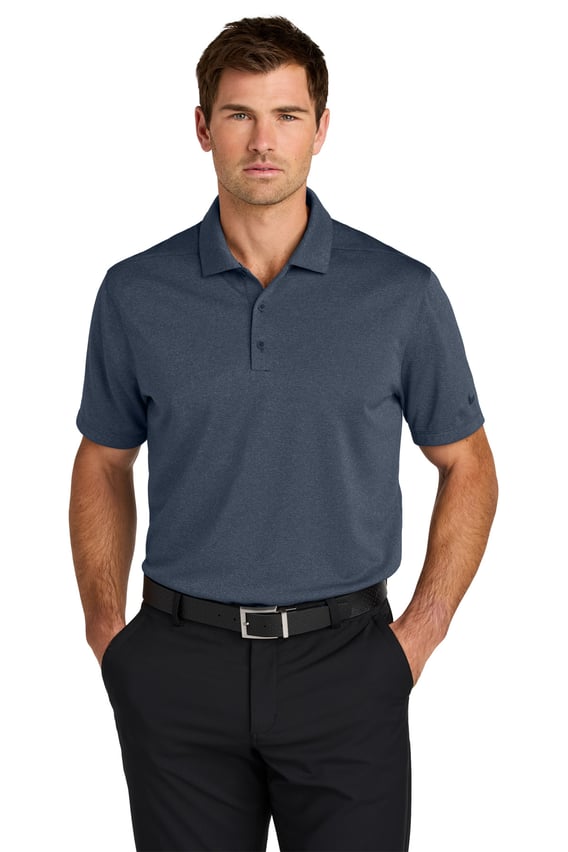 Front view of Dri-FIT Smooth Heather Polo