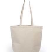 Front view of Star Of India CottonCanvas Tote