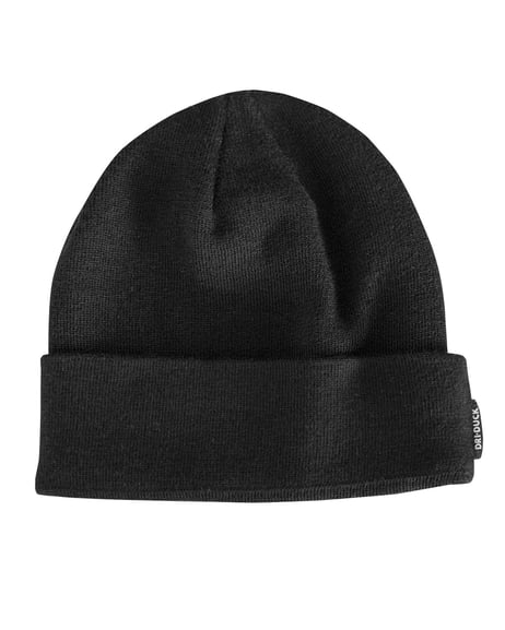 Frontview ofBasecamp Performance Knit 100% Polyester Rib Beanie
