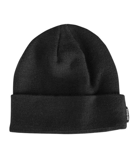 Front view of Basecamp Performance Knit 100% Polyester Rib Beanie