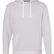 Front view of Harborside Mélange French Terry Hooded Pullover