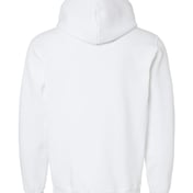 Back view of Eco™ Premium Blend Ring-Spun Hooded Sweatshirt
