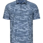 Front view of Newport Camo Polo