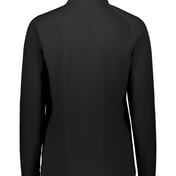 Back view of Ladies’ Micro-Lite Fleece Quarter-Zip Pullover