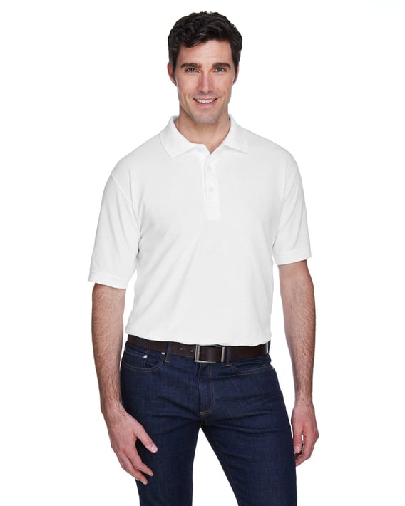 Front view of Men’s Tall Whisper Piqué Polo