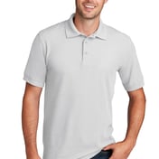Front view of Core Blend Pique Polo