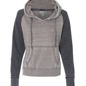 Front view of Women’s Zen Fleece Raglan Hooded Sweatshirt