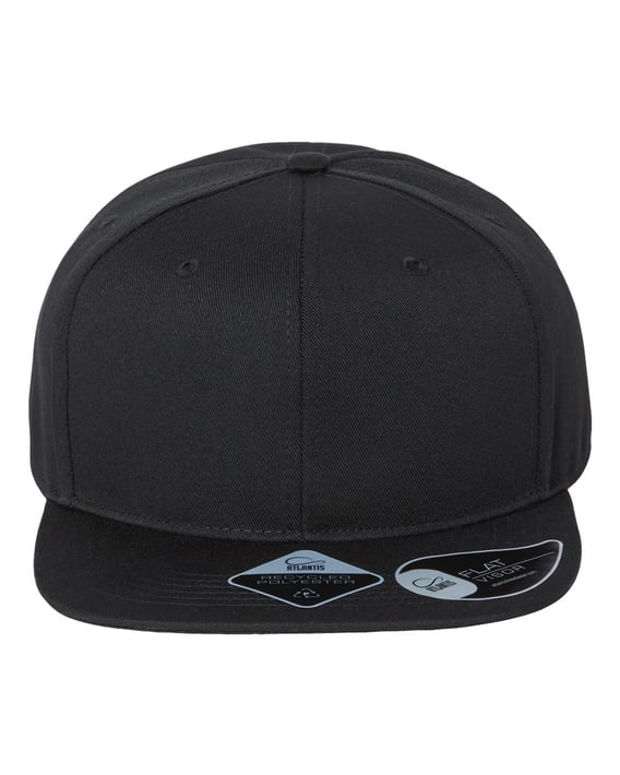 Front view of Sustainable Flat Bill Cap