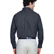 Back view of Men’s Operate Long-Sleeve TwillShirt