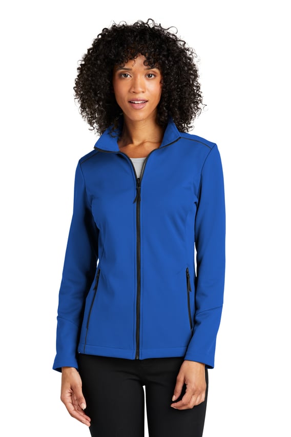 Front view of Women’s Collective Tech Soft Shell Jacket
