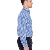 Side view of Men’s Medium-Check Woven