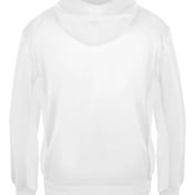 Back view of Youth Performance Fleece Hooded Sweatshirt