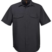 Front view of Key West Short Sleeve Performance Staff Shirt